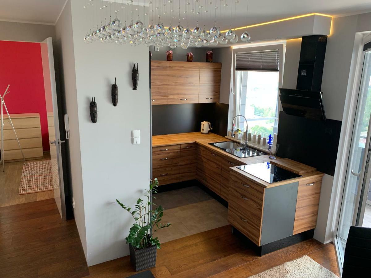 Apartament Widok Apartment กดัญสก์ ภายนอก รูปภาพ