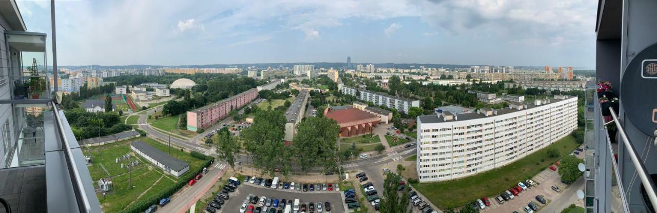 Apartament Widok Apartment กดัญสก์ ภายนอก รูปภาพ